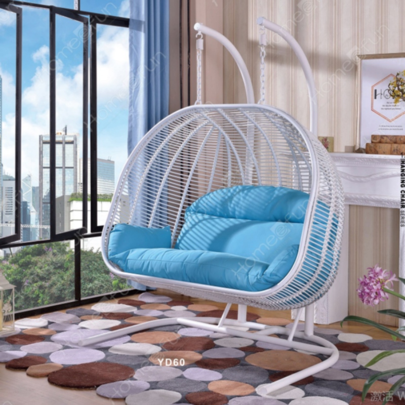 Hohe Qualität Mehrere Farben Outdoor Indoor Rattan Patio Stuhl Ei Schaukel Hängestuhl Patio Garten Schaukel Stuhl