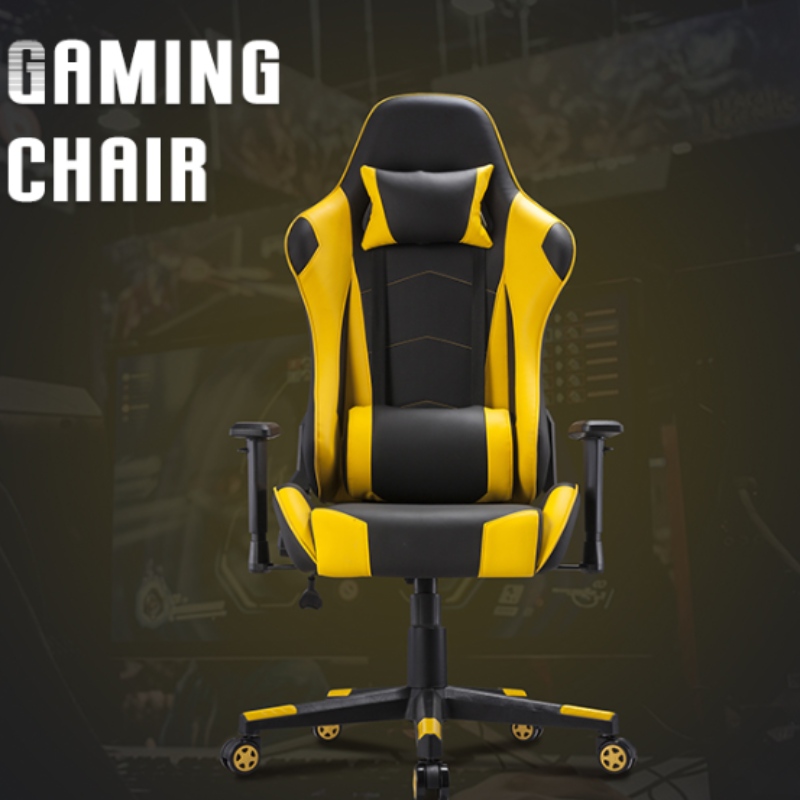 Gamer Pu Leder Racing Gaming Stuhl Klafbare Stuhl Gaming Office Berechnen Sie Gaming Stuhl mit LED Light
